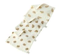 3xLovely Baby Washcloth Square Hand Towel Soft Reusable Newborn Face Towel 4-Layers Cartoon Baby Wash Cloths Shower Soft and Gentle Face Towel