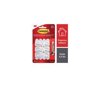 3xMini Hooks with Command Strips (17006) - White