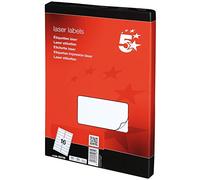 3xOffice Multipurpose Labels Laser 16 per Sheet 99.1x34mm White [1600 Labels]