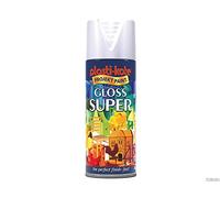 3xPlasti-kote 1109 400ml Super Gloss - White