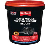 3XRat and Mouse Weatherproof Blocks, Black, 11.5 x 11.5 x 11.5 cm
