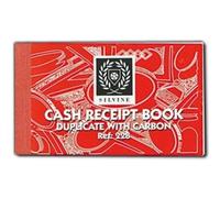 3xSilvine Receipt Book Duplicate Cash Gummed 30 Receipts 64x102mm Ref 228
