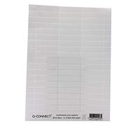 3XSuspension File Label Insert White A Pack of 50 Sheets (51 Strips per 1 Sheet)