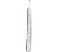 3xSwann Morton no3 scalpel handle - Stainless Steel - Number 3