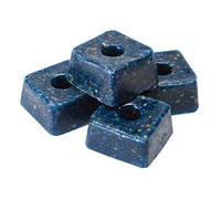 3XThe Big Cheese STV213 All-Weather Block Bait², Blue, 30 x 10 g