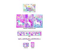 3XUnicorn 5 Piece Stationary Set