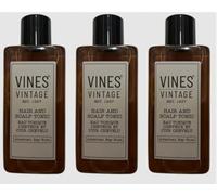 3xVines Vintage American Bay Rum Hair Tonic 200ml