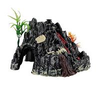3yr Old Boy Volcano Simulation Sound Model DIY Spray Eruption Model Lights Education Kids Desktop (as show, One Size)