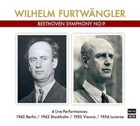 フルトヴェングラー、4種の「第九」 (ターラ編) (Furtwangler / BEETHOVEN SYMPHONY No.9 (4 Live Performances) [CD] [国内プレス] [MONO] [日本語帯・解説付]