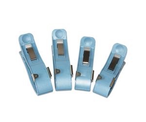 4.0 Single-arch body clip,Nickel-plated electrodes,IEC for ECG machine,4 pcs\set