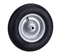 4.00-8 wheelbarrow tyre Inflatable Trolley Wheel Load Capacity Steel Rim