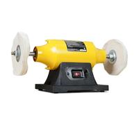 4.0A Bench Buffer Polisher, 6 Inch Jewelry Buffer Polishing Machine, 3450 RPM Bench Polisher with Hard & Flannelette Buffing Wheels for Metal, Jade, Jewelry, Knife, Wood