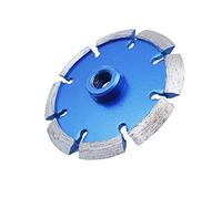 4 1/2 Inch 0.375" Width 5/8"-11 Arbor Crack Chaser Blade, Diamond Mortar Removal Blade for Concrete 4.5, Mortar Removing Tuckpointing Blade (4.5" x 0.375")