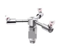 4-1/2" Long Three-Bar Automatic Rotating Fan Spray Nozzle