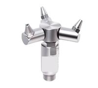 4-1/2" Short Three-Barrel Automatic Rotating Straight Spray Nozzle