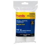 4-1/2 x 1/4 Nap Purdy 140624010 White Dove Jumbo Mini-Roller Cover Woven 2-Pack