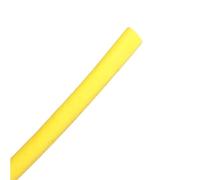 4:1 Heat Shrink Cable Sleeve Tube with Glue, Heat Shrinkable Electronic Connection Wire Pipe 1 Piece(Yellow,6MM*1M)