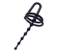 4.1 Inch Urethral Plug with Glans Straps, Urethral Sounds for The Experienced, Long-Term Wear, Silicone Urethral Dilator, Penis Plug for Men, Masturbation