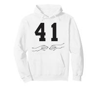 4 1 Meme Funny Four One Saying Hands Dk Pullover Hoodie