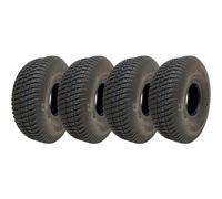4.10/3.50-4 Lawnmower Grass Multi Turf Tyres 4ply Tubeless Wanda P332 (Set of 4)