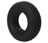 4.10/3.50-6 Tire & Inner Tube Set | Fits mobility scooters and lawn mower wheel assembly replacement