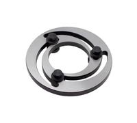 4-10 Inch Adjustable Soft Jaw Boring Ring Hydraulic Three Jaw Chuck Jaw Trimmer(10 Inch)
