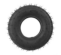 4.10 Over 3.50-6 Inner Tube and Outer Tire for Electric Scooters Tricycles - Rubber Replacement Wheel Set Portable (280g 1510g) Black