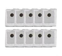 4/10 Pack Dust Bags for ECOVACS Robot Vacuum| 3.5L Auto Empty Station Refills with Meltblown Filter| Hygienic Disposable Bin Liners(10 PACK)