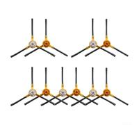 4/10 Pack Side Brush for Tesvor S5 Max Robot Vacuum Edge Cleaning Bristles | ABS Nylon Broom Heads, 50mm, Deep Edge Cleaning, Vacuum Cleaner Brushes ,Home Cleaning Tool Parts