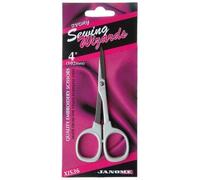 4" 10cm Janome Ivory Embroidery Sewing Scissors XIS36, Beige