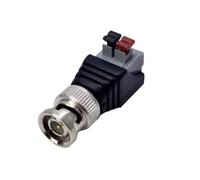 4/10Pcs BNC Q9 Plug Welding-free BNC Cable Copper Core Interface Connector For Analog Surveillance Camera Video(4pcs female)