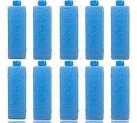 4/10pcs Ice Packs For Cool Box, 200ml Air Conditioner Fan Ice Crystal Box, Home Freezer Blocks, Space Saving Freezer Packs for Coolers, Portable Ice Boxes For Camping Picnic Travel Beach (10)