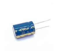 4-10pcs/lot 18 * 25mm Low Impedance high frequency 35v 4700UF aluminum electrolytic capacitor 4700UF35V 20% IDGTTLDF(10pcs)