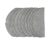 4/10Pcs Soft Microfiber Mop Cloths for Eufy for g50 for hybrid for l60 SES | Washable Floor Wipes, Reusable Vacuum Cleaning Pads, Stain Removal Mop Refills, Hard Floor Cleaning Pads