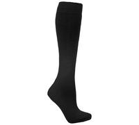 (4/11, Black) Trespass Tubular Adults Luxury Ski Tube Socks