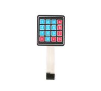 4 12 16 20 Key 4 * 4 Membrane Switch Keypad 1x4 3x4 4x4 4 * 5 Matrix Array Matrix keyboard smart car 1/2/5/10Pcs IDGTTLDF(16 Key,1Pcs)