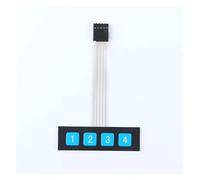 4 12 16 20 Key 4 * 4 Membrane Switch Keypad 1x4 3x4 4x4 4 * 5 Matrix Array Matrix keyboard smart car 1/2/5/10Pcs IDGTTLDF(4 Key,10Pcs)
