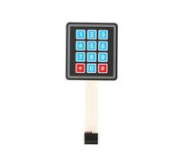 4 12 16 20 Key 4 * 4 Membrane Switch Keypad 1x4 3x4 4x4 4 * 5 Matrix Array Matrix keyboard smart car 1/2/5/10Pcs IDGTTLDF(12 Key,5Pcs)