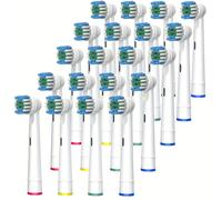 4/12/16/20 Pcs Replacement Toothbrush Heads Compatible with Oral-B Braun Professional Electric Toothbrush Heads Brush Heads Standard 16pcs