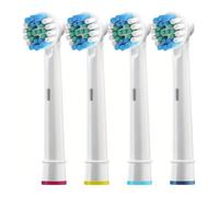4/12/16Pcs Replacement Toothbrush Heads Compatible for Oral-B, Compatible for Braun， Professional Electric Toothbrush Heads Brush Heads(Standard 4pcs)