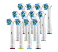 4/12/16Pcs Replacement Toothbrush Heads Compatible for Oral-B, Compatible for Braun， Professional Electric Toothbrush Heads Brush Heads(Standard 12pcs)