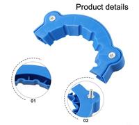 4-12mm Drill Bit Grinder, Multifunctional Angle Grinder & Drill Holder for Woodworking and Metalworking, Plastic Construction, Compact Workshop Tool