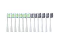 4/12PCS，Compatible for Oclean Toothbrush Head for X/X Pro/Z1/F1/One/Air 2/SE Electric Sonic(12PCS-White-Gray)