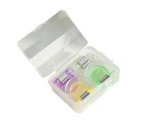 4/12Pieces Clear Paper Clip 28x28mm Horseshoe Shape File Clamp Food Bag for Picture Document File Clips