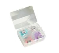 4/12Pieces Clear Paper Clip Horseshoe Shape Paper Clamps File Organizers Clip Food Bag Seal for Home Kitchen Office Multifunctional Page