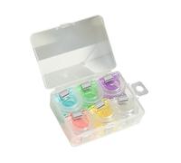 4/12Pieces Clear Paper Clip Horseshoe Shape Paper Clamps File Organizers Clip Food Bag Seal for Home Kitchen Office Multifunctional Page
