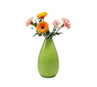 4.13 inch Green Ceramic Bud Vase Small Single Stem Vase Decorative Floral Table Top Centerpieces for Home Decor Wedding Party Decorations