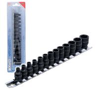 4-14 mm 1/4; impact sockets, 13-piece set, hexagonal. BGS-Germany