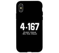 4.167 Every Hour On the Hour Backyard Ultra Running Case for iPhone X/XS