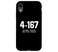4.167 Every Hour On the Hour Backyard Ultra Running Case for iPhone XR